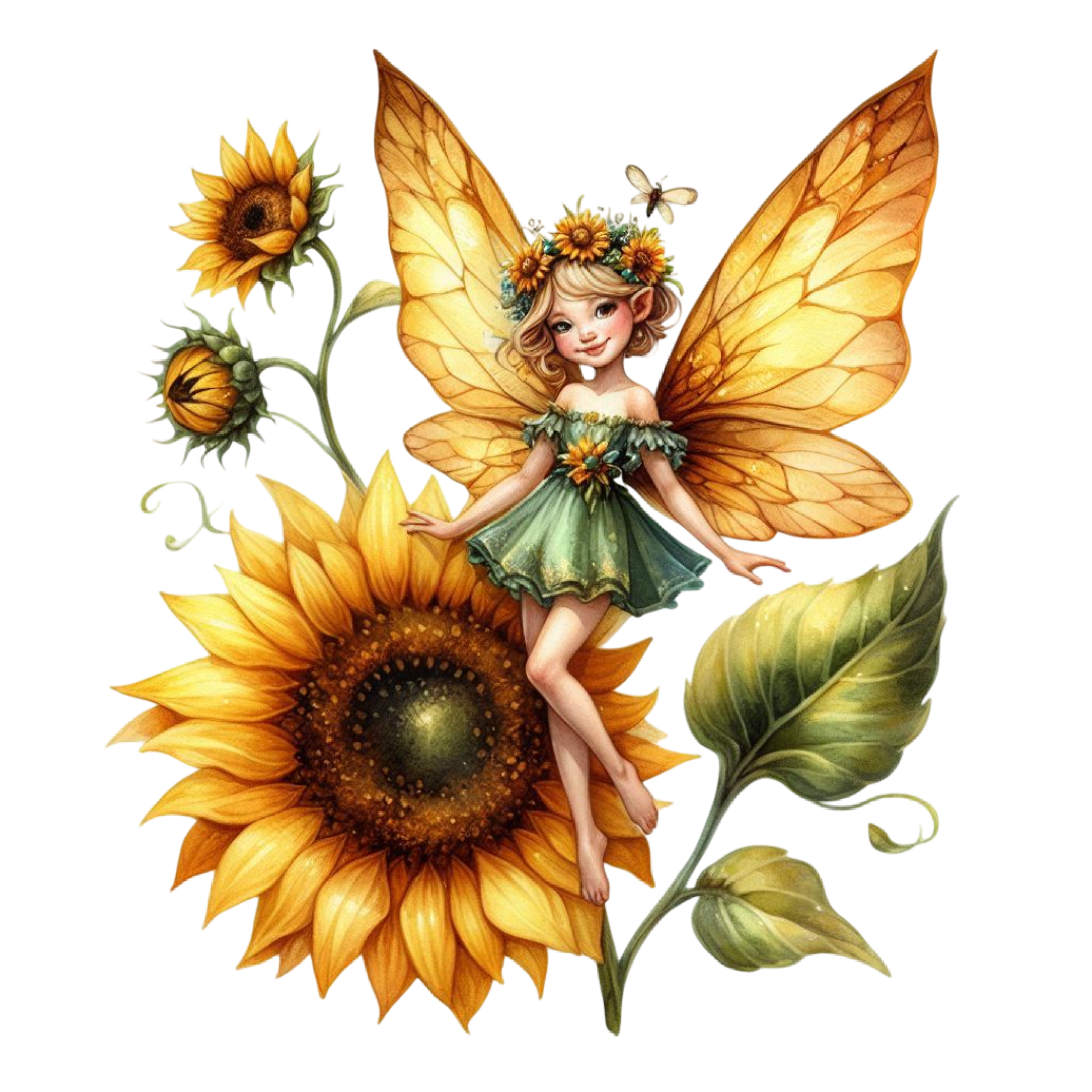 Whimsical Fairy Collection – 9 Aesthetic 2x2 Cottagecore Fairy Magnets