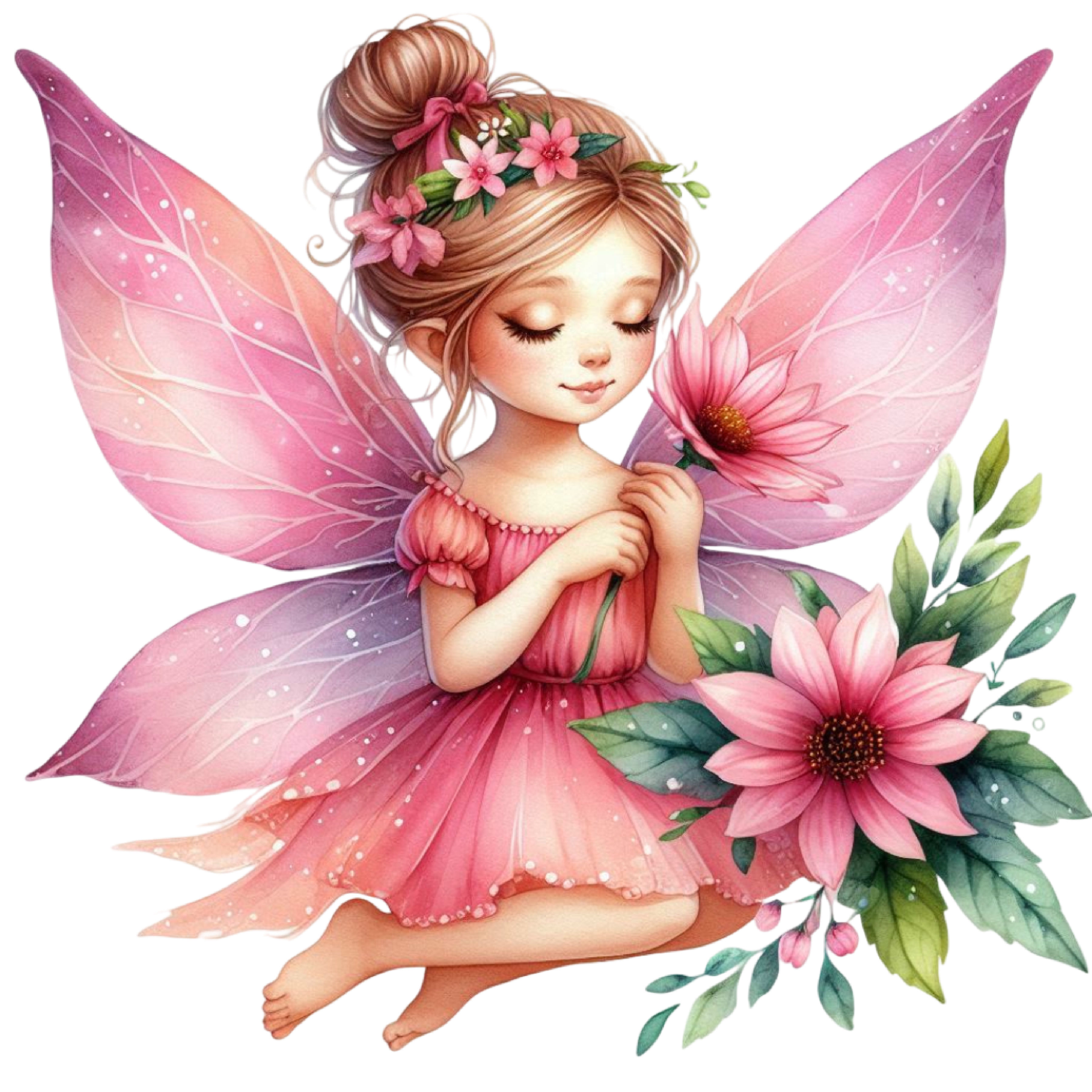 Whimsical Fairy Collection – 9 Aesthetic 2x2 Cottagecore Fairy Magnets