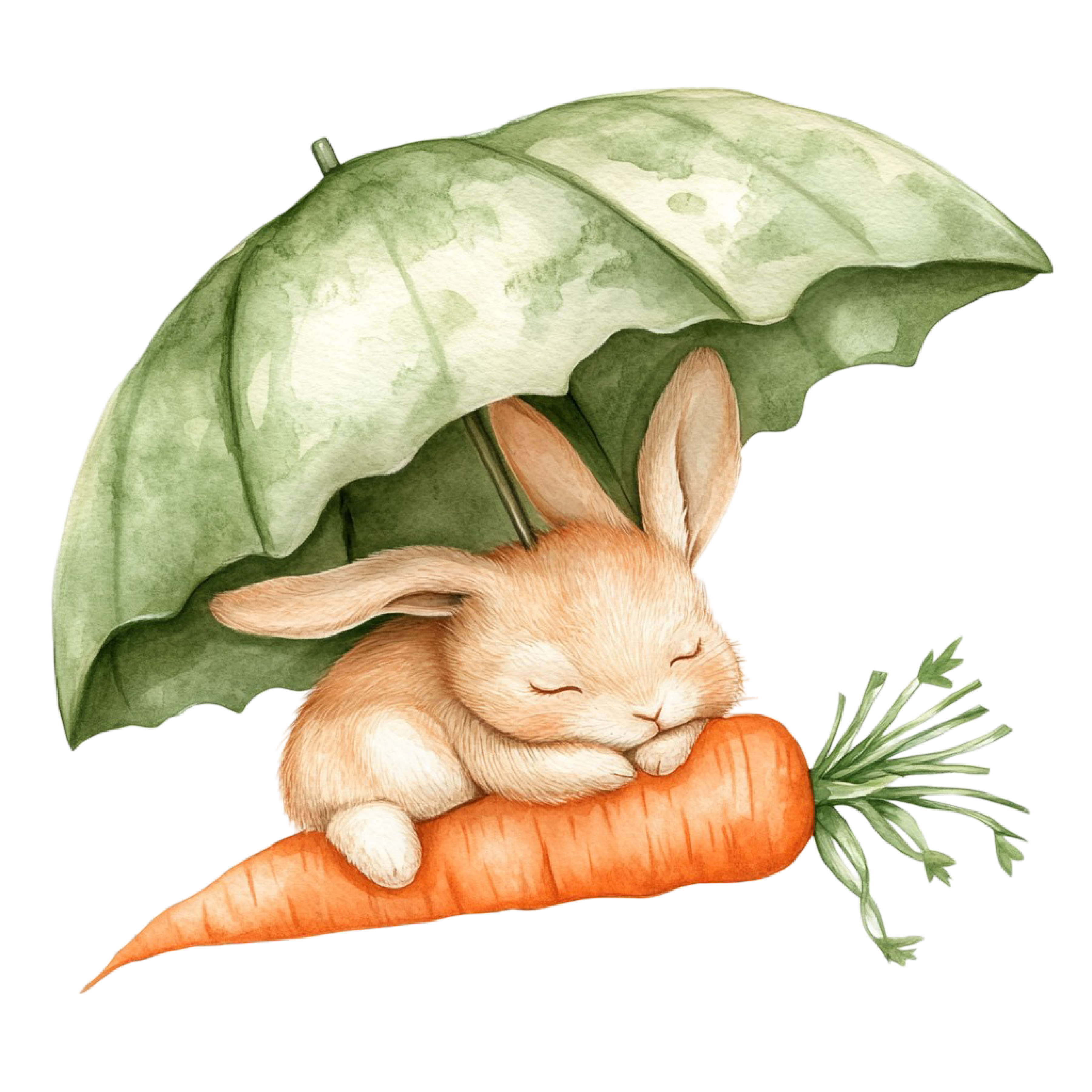 Easter Bunny Magnet Set – 9 Cute 2x2 Spring Fridge Magnets