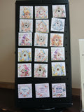 Mother’s Day 2x2 Button Magnet Set – Pre‑Designed (Set of 9)