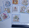 Small Flexible Magnet, 12 set Personalized, 2x3cm